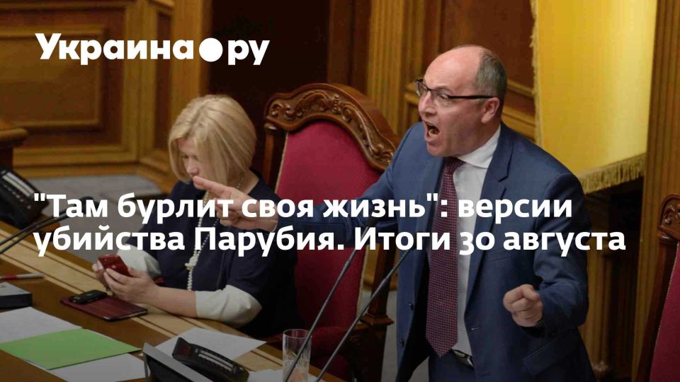 "Там бурлит своя жизнь": версии убийства Парубия. Итоги 30 августа