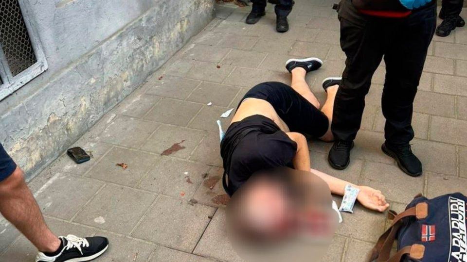 Появилось фото с места убийства Парубия во Львове