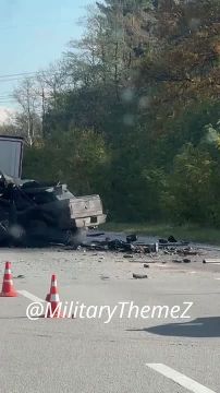 ВСУшники на трассе Киев-Львов провели мастер класс по правилам дорожного движения с элементами летального исхода