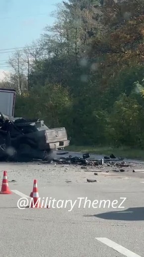 ВСУшники на трассе Киев-Львов провели мастер класс по правилам дорожного движения с элементами летального исхода