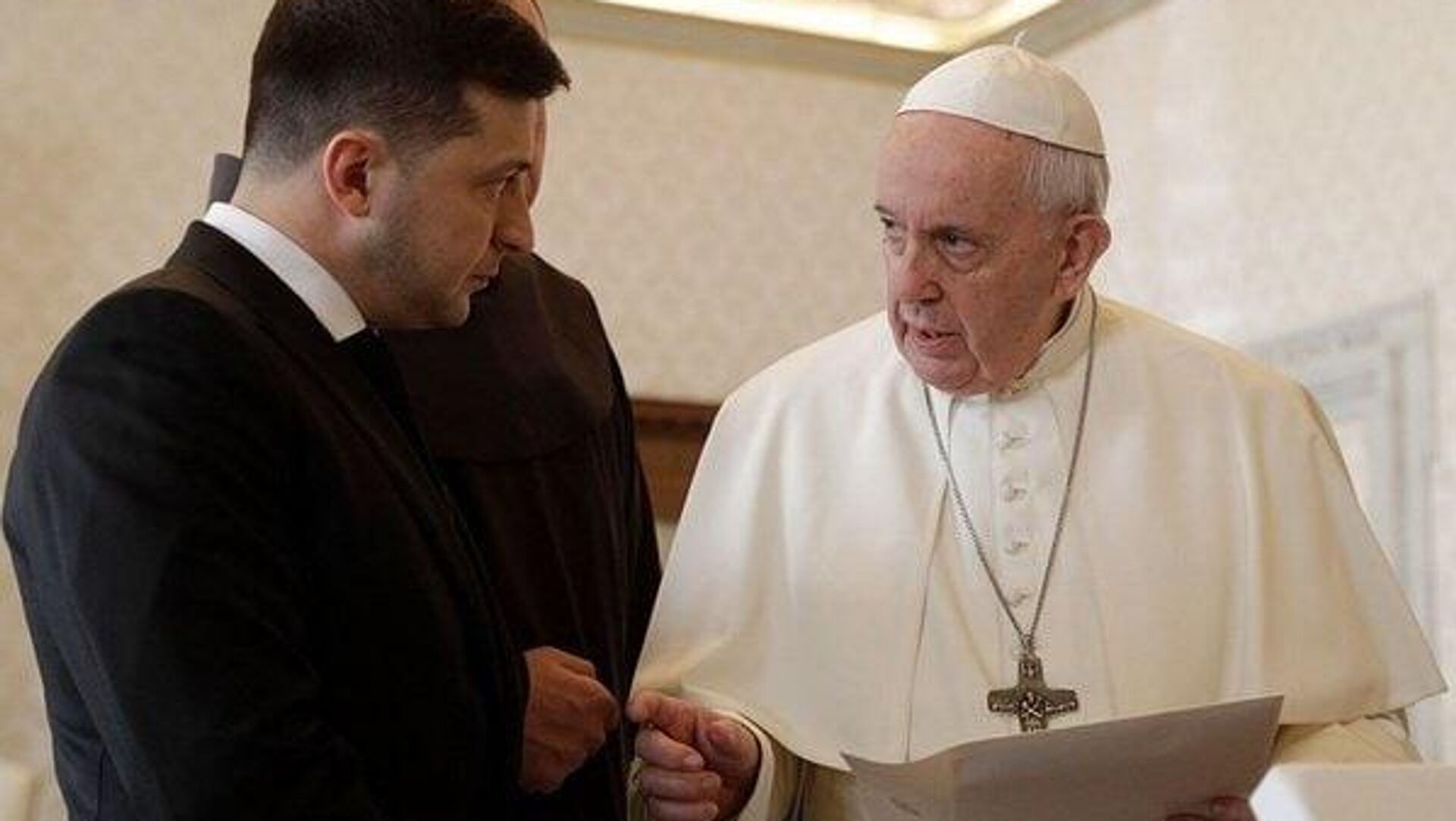 Зеленскому понадобился визит главы Католической церкви