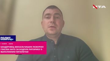 Львовский нацист: Генсек НАТО заливает, уверяя о достигнутом паритете с Россией