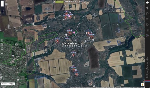 Димитров Министерство обороны России заявило об освобождении Димитрова [укр