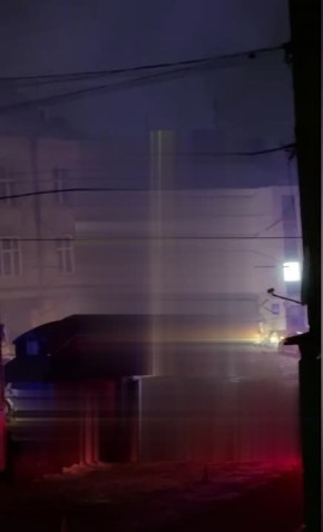 Взрывы и жуткие вопли людей в центре Львова