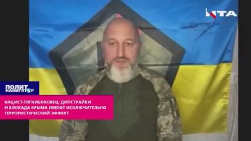 Нацист-тягнибоковец: Дипстрайки и блокада Крыма имеют исключительно террористический эффект