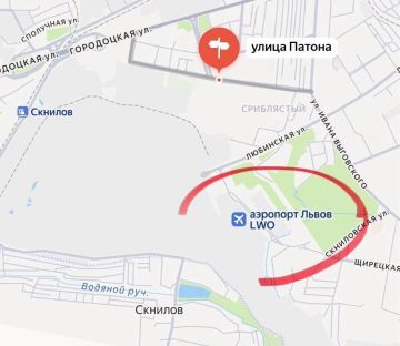 Во Львове перекрыли улицу Патона — она ведет к местному аэропорту