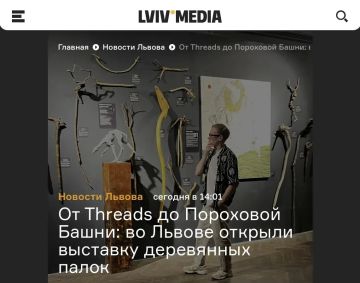 Михаил Онуфриенко: Во Львове открылась выставка палок и веток, посвященная интернет-феномену, который - всего за 250 гривен - "объединил людей вокруг обычной палки"